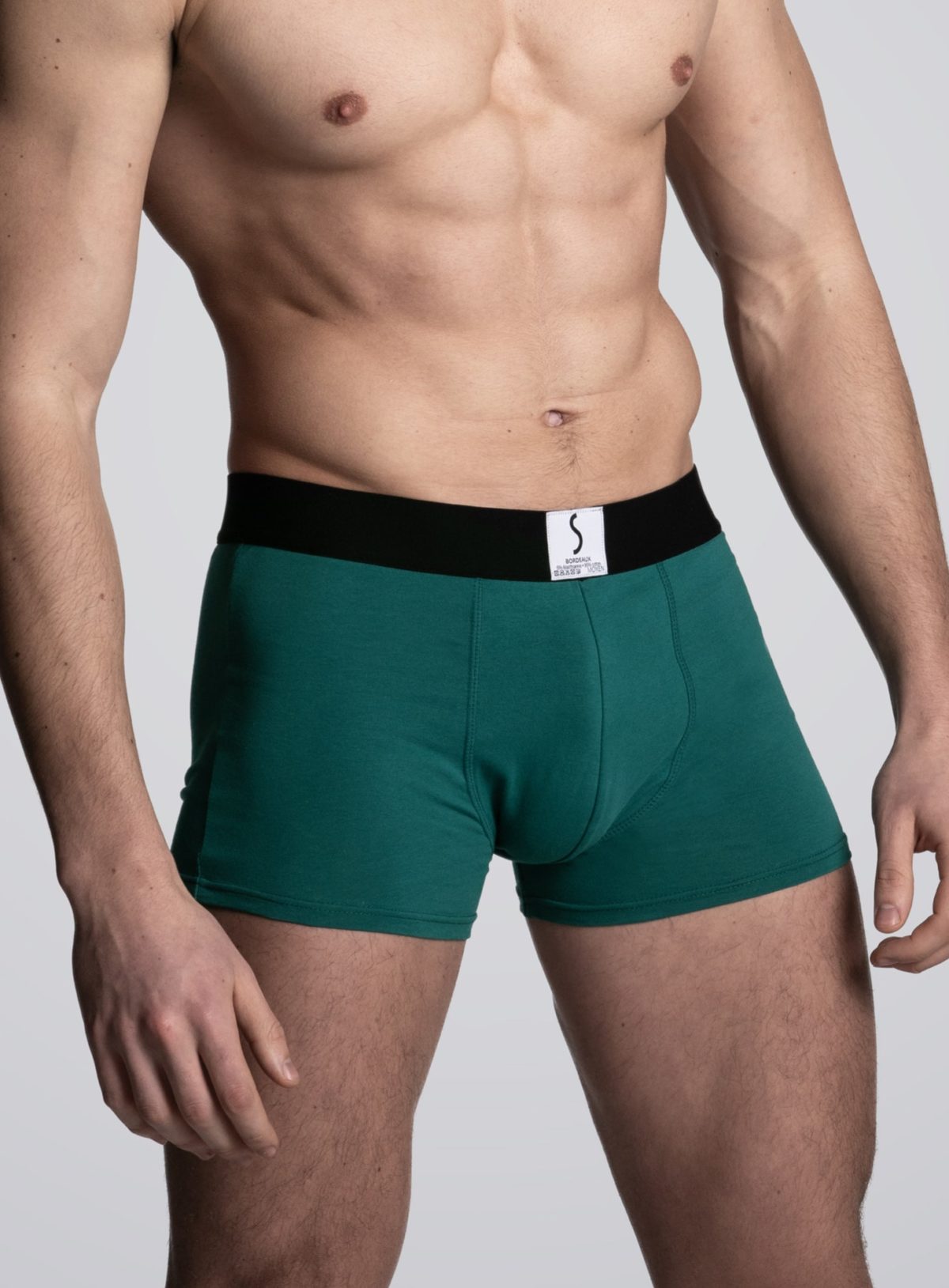 Boxer Arpenans vert cèdre pour homme de la marque S BORDEAUX